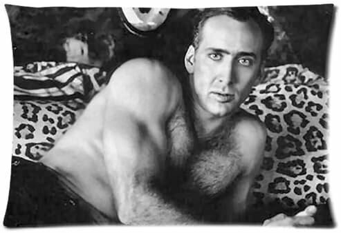 Nicoge Nicolas Cage Pillowcase - Add Fun to Your Home! 