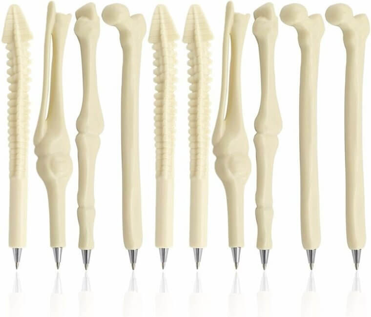 Bone Shape Ballpoint Pens - Perfect Gift for Medical Enthusiasts - Don’t Miss the 7% Discount!