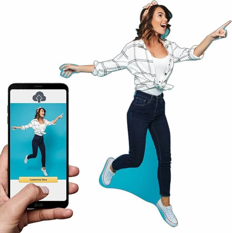 Custom Photo Cutout - Personalize Your Party with Life-Size Fun! 