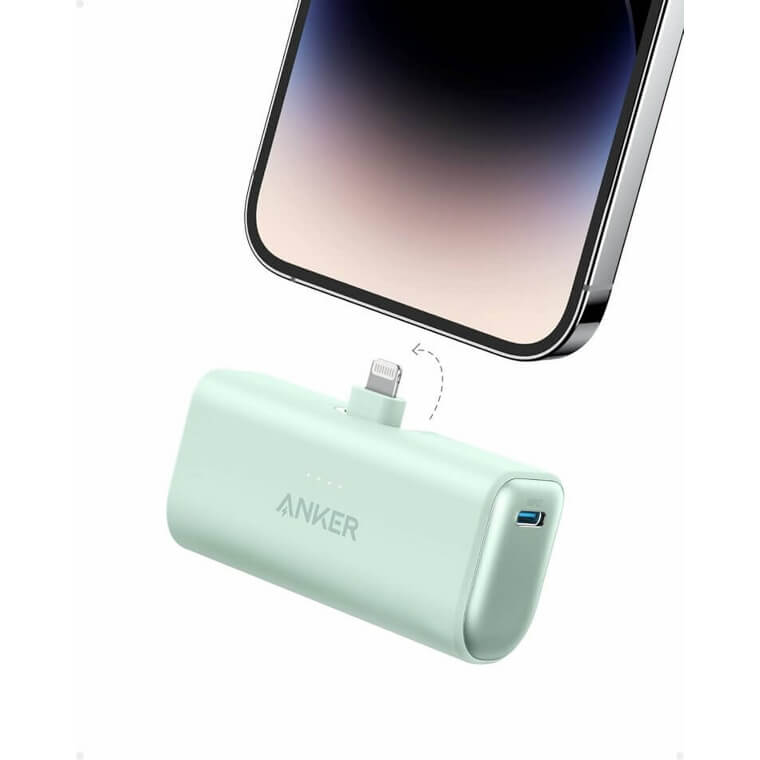 Stay Charged Anywhere with Anker Nano Charger - 5,000mAh Power Bank! Don’t Miss the 33% Discount!