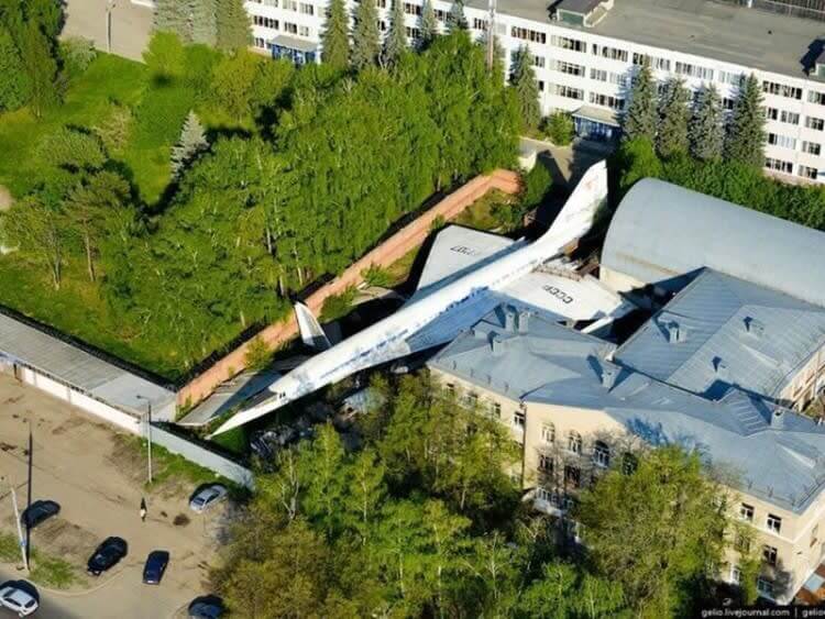An Abandoned TU-144 Super-Sonic Passenger Jet, Kazan City