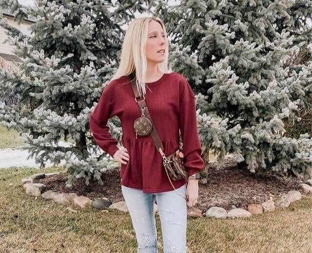 The Peplum Blouse