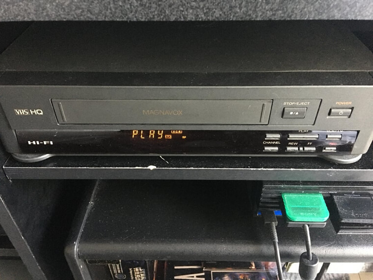 VCRs and Rewinding Movies