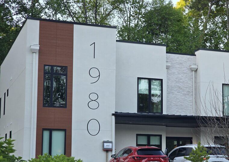 Install a Statement House Number