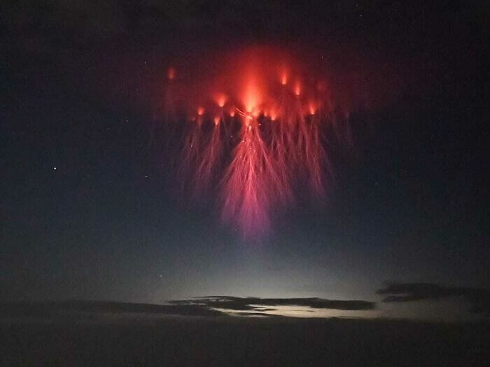 Isso é uma tempestade, não um filme de ficção científica