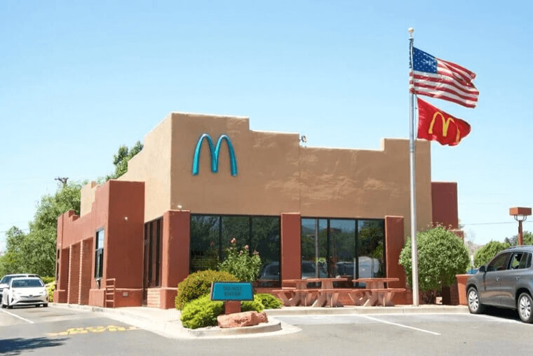 McDonald's Turquoise Arch