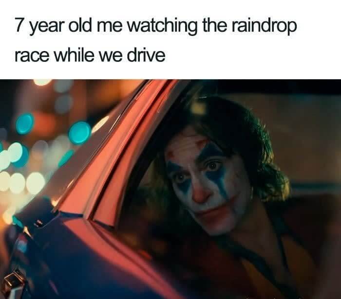 Which Raindrop Will Win