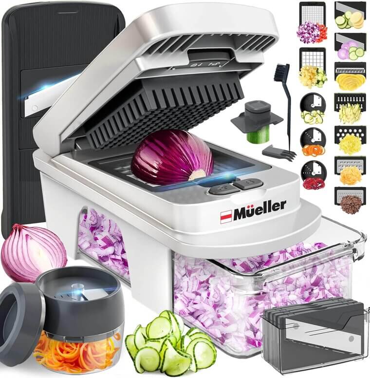 Mueller Mandoline Slicer - Versatile Kitchen Time-Saver - 44% Off!