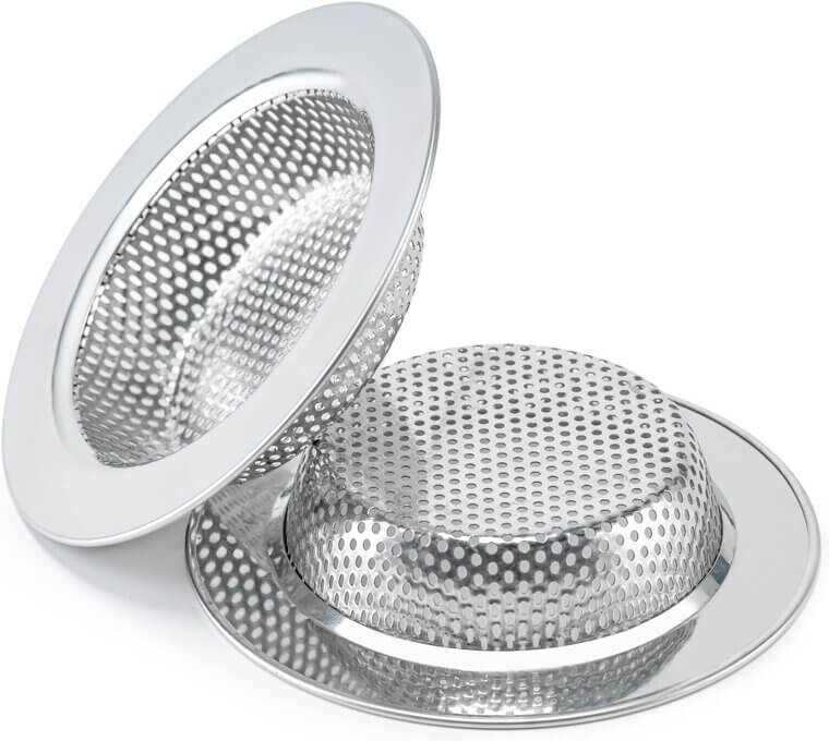Kitchen Sink Strainer - Double-Layer Design for Most Sinks - 16% Off!