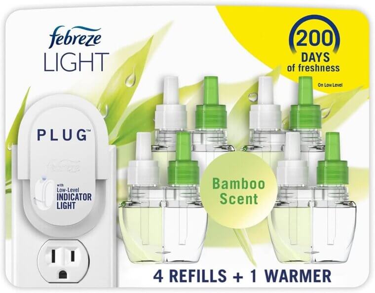 Febreze Bamboo Plug-In Kit - Freshen Up Your Home Effortlessly - Now 15% Off!