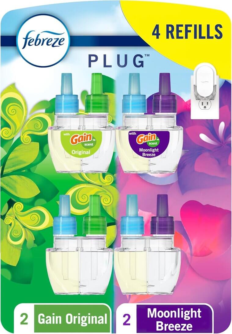 Febreze Plug In Refills - Fresh Scents for Home & Kitchen - 15% Off!
