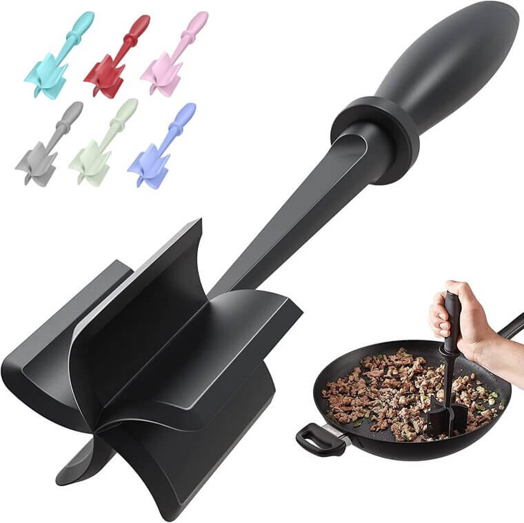 Meat Chopper: Effortless Cooking with Heat Resistant Smasher - Now 20% Off!