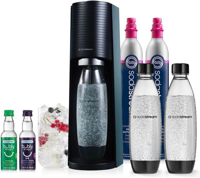 SodaStream Terra Bundle - Make Fizzy Drinks at Home Effortlessly - Now 47% Off!