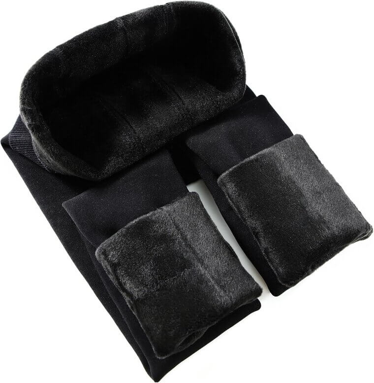Fleece Lined Tights - Cozy Winter Warmth and Style - Now 35% Off!