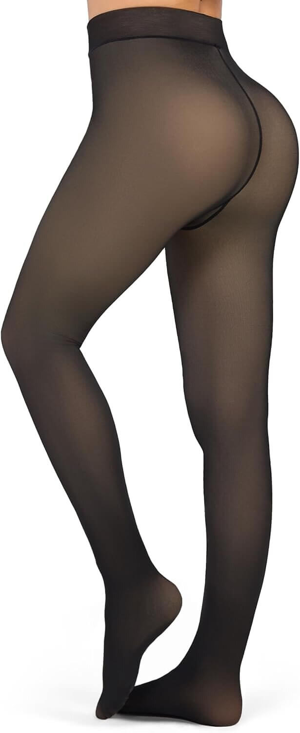 Fleece Lined Tights - Stay Warm and Stylish This Winter - Now 43% Off!