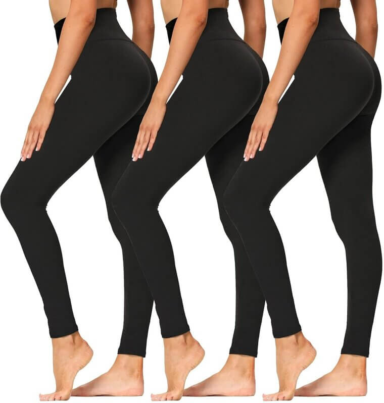 High Waisted Leggings - Soft, Comfy Tummy Control for Yoga & More - Now 28% Off!