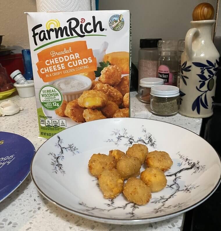 Frozen Cheese Snacks