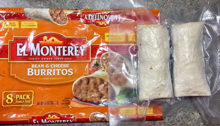 Frozen Burritos