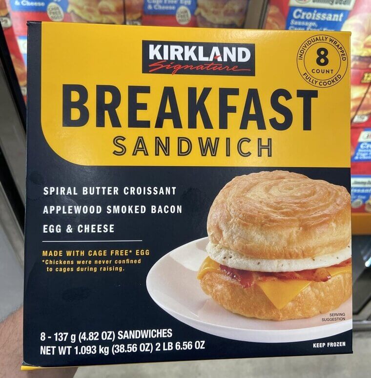 Frozen Breakfast Sandwiches