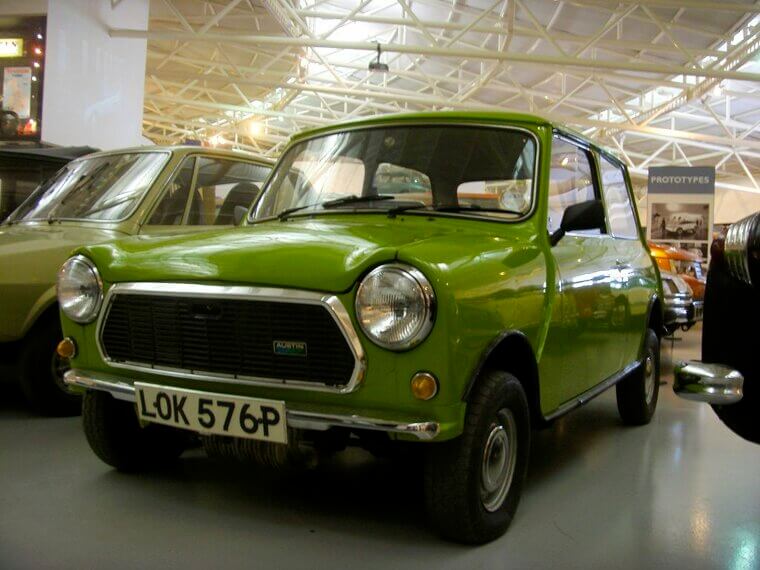 British Leyland Mini (late Models) (1970s–1980s)