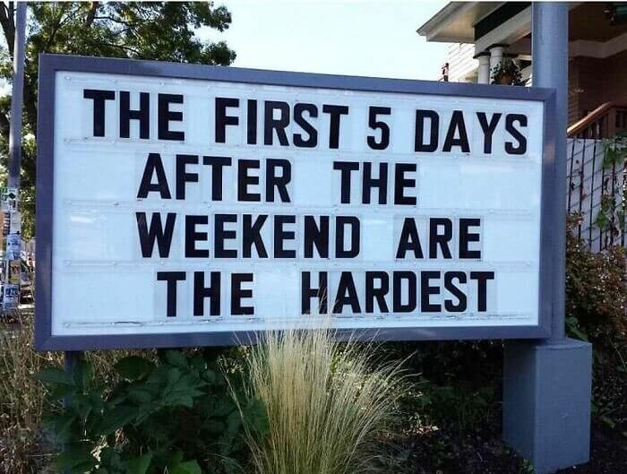Is It the Weekend yet