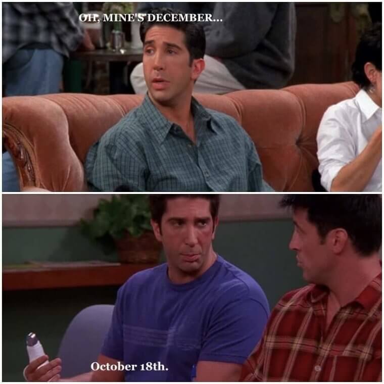 Ross's Many Birth Dates