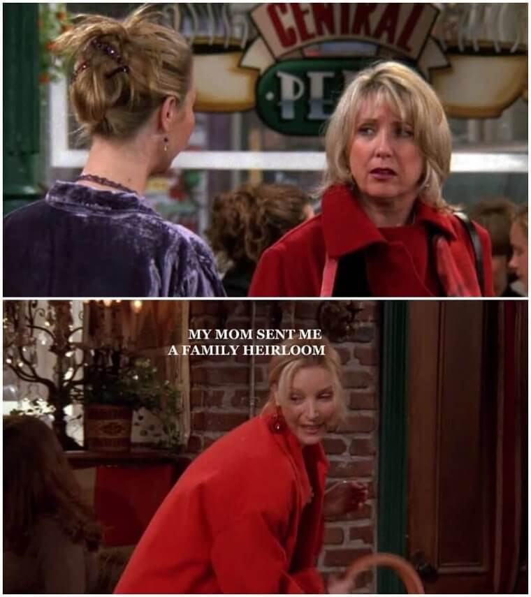 The Way Phoebe's Mom Comes And Goes