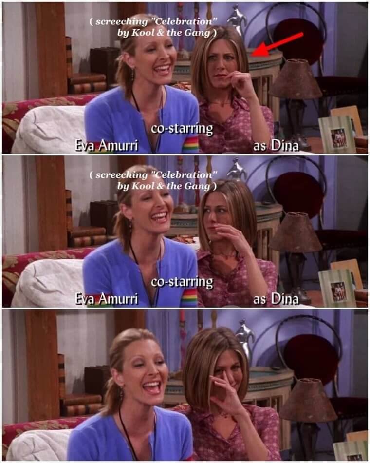 When Jennifer Aniston Broke Character