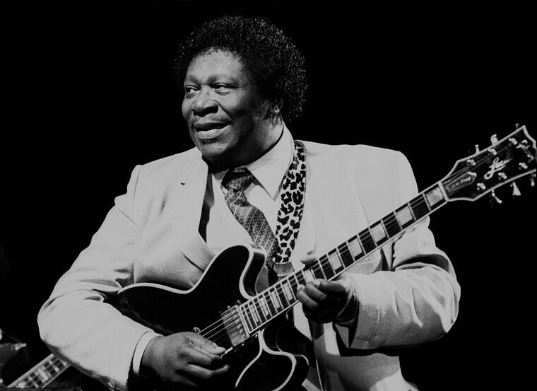 B. B. King: Walked 10 Miles Daily to Work in Fields for a Minimal Wage
