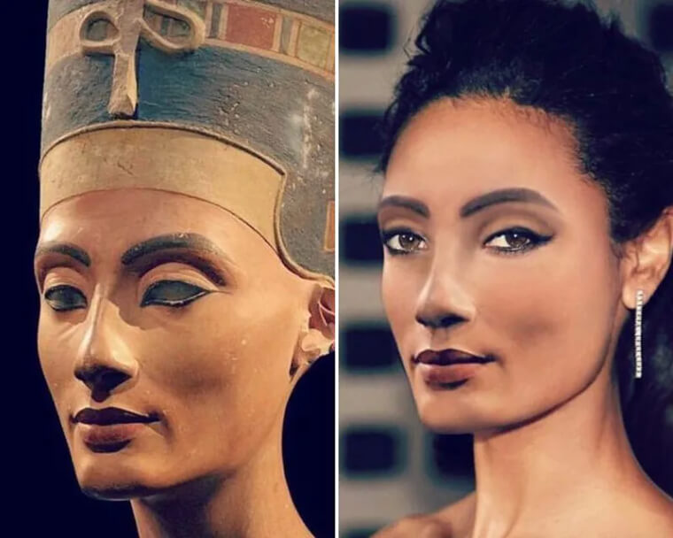 Nefertiti do Antigo Egito
