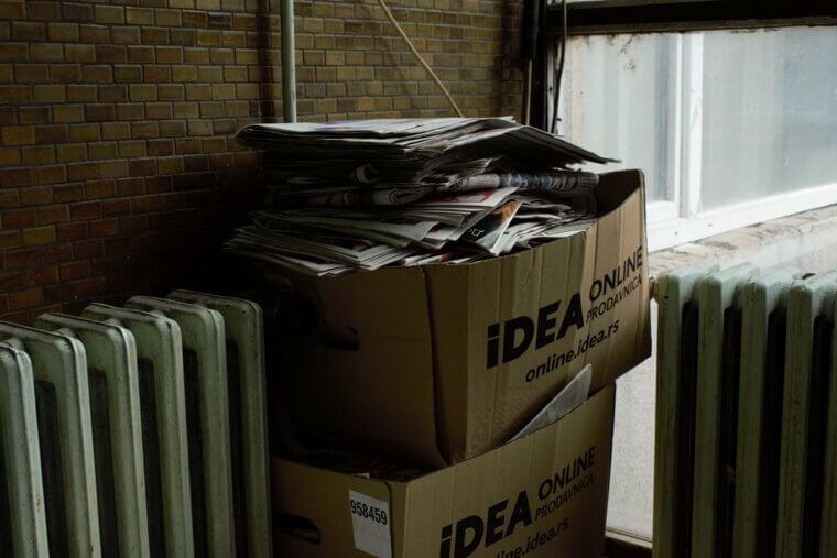 Paper Near Heat Sources