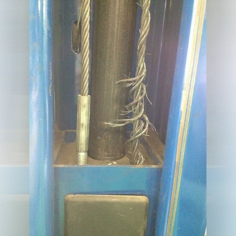 An Elevator on the Brink of Collapse