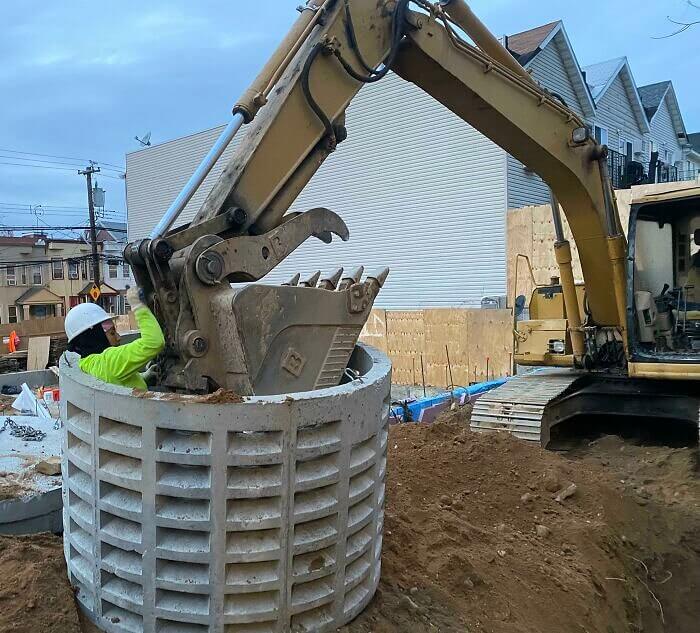 Just Relaxing With an Excavator