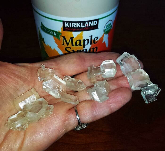 Maple Syrup Crystals