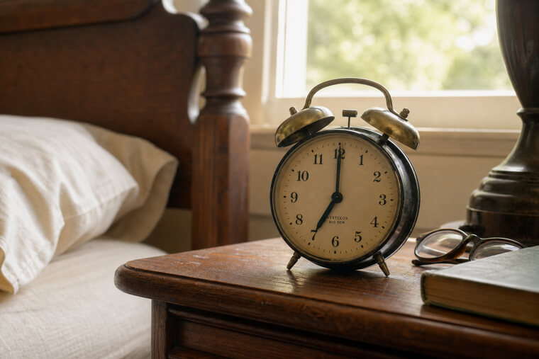 The Wind-Up Alarm Clock Never Needed Batteries