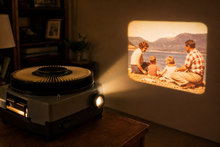 The Slide Projector Gathered Dust Then Disappeared