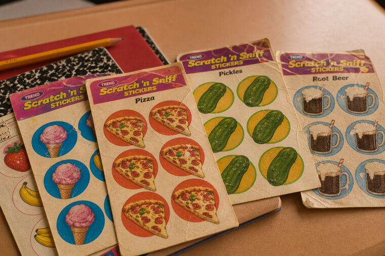 Smell-Good Scratch-and-Sniff Stickers Are Mostly Gone