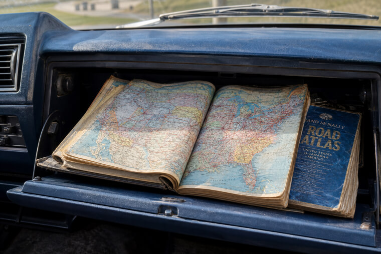 Try Finding a Real Paper Road Atlas