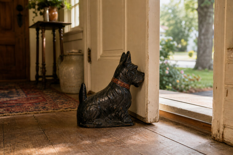 Your Grandmother's Cast Iron Doorstop Meant Home