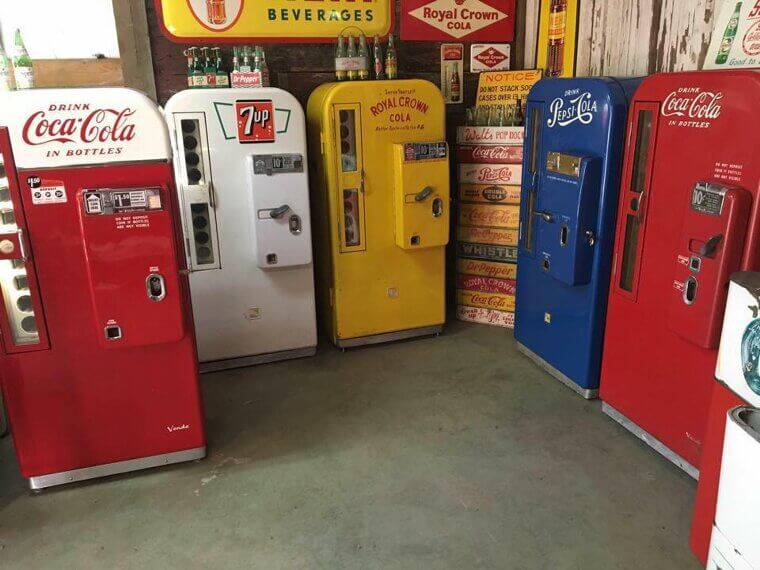 Vinyl Soda Machines