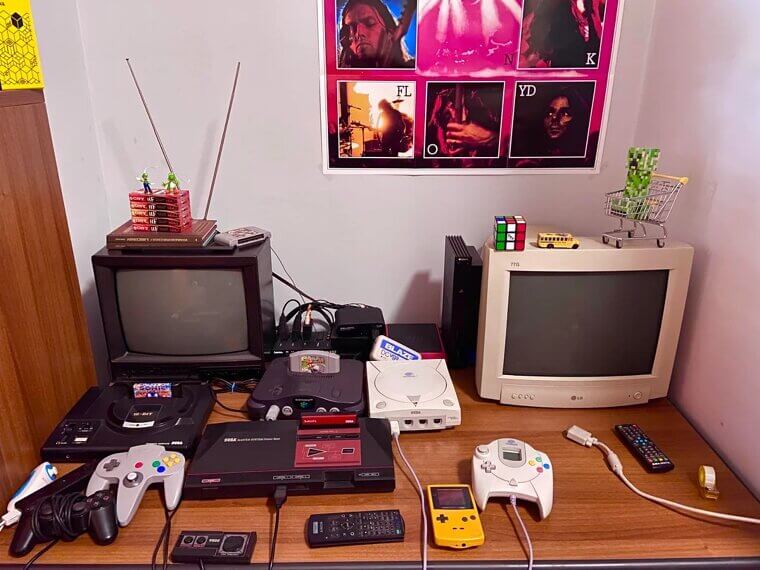 Retro Video Game Consoles