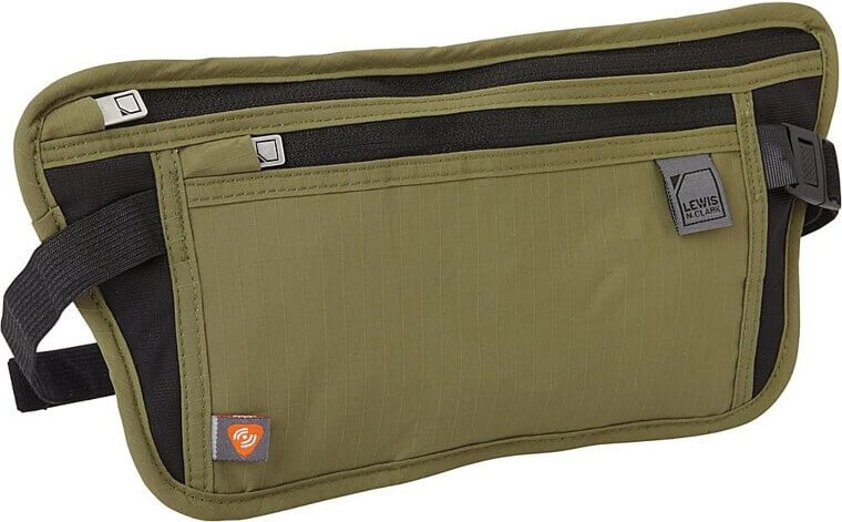 Lewis N. Clark Money Belt - Secure, Sleek, and RFID Protected - Now 35% Off!