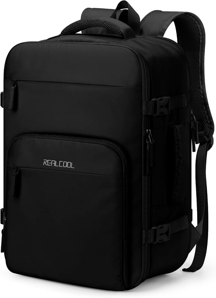 RealCool Travel Backpack - Perfect for Adventurers & Professionals - Enjoy 33% Off!