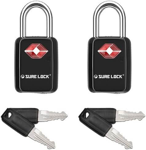 SURE LOCK Mini TSA Lock - Secure Your Travels Easily! - Now 10% Off!