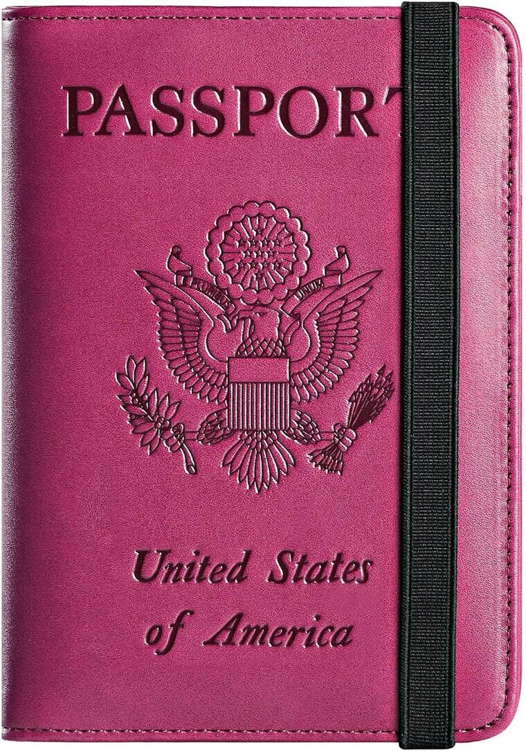 Passport Holder Wallet - Stylish Travel Essential for Everyone - Now 22% Off!