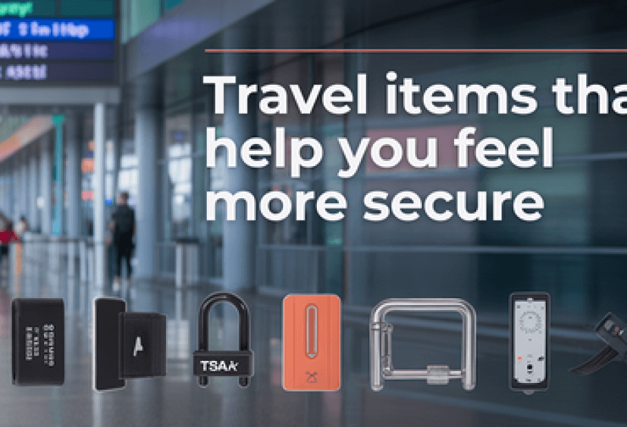 Travel Items for a Secure Trip 🔒