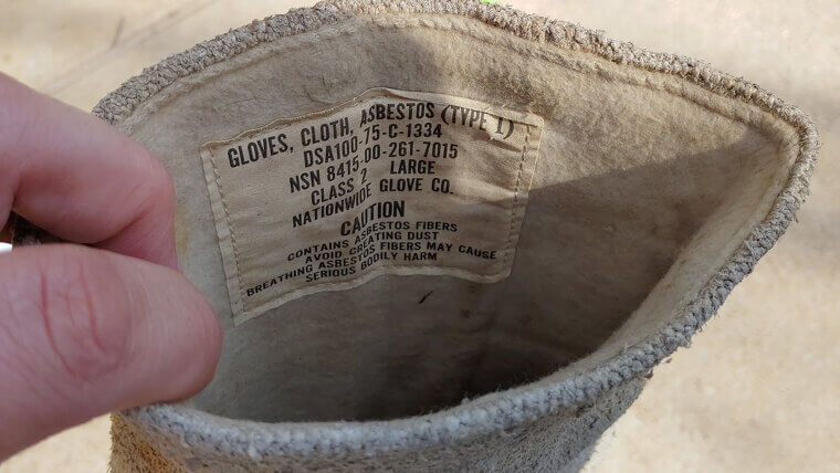 Asbestos Gloves