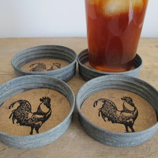 Prevent Jar Leakage with a Coaster