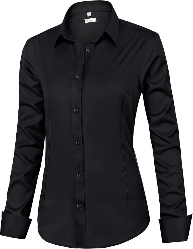 Siliteelon Dress Shirt - Wrinkle-Free, Stretchy & Stylish! - Now 5% Off!