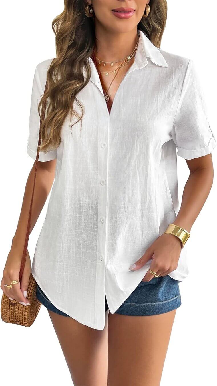 Zeagoo Linen Shirt - Perfect Summer Style for You! - 37% Off!